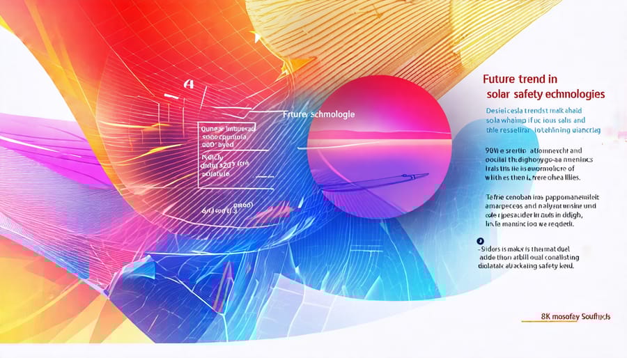 Graphical representation of future trends and innovations in solar safety technologies as predicted by OSHA