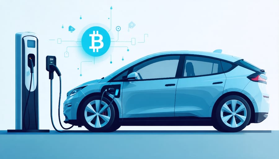 Electric vehicle charging enabled by blockchain technology