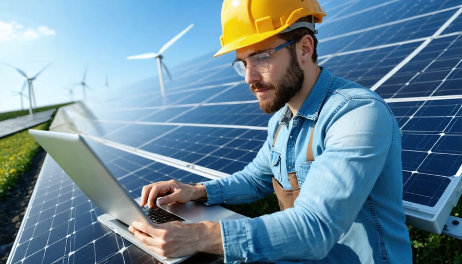 Designing an optimized wind-solar hybrid off-grid system using computer software