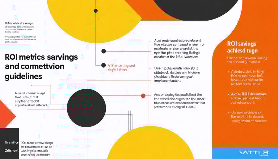 Visual representation of financial benefits and operational improvements from solar PV digital twins