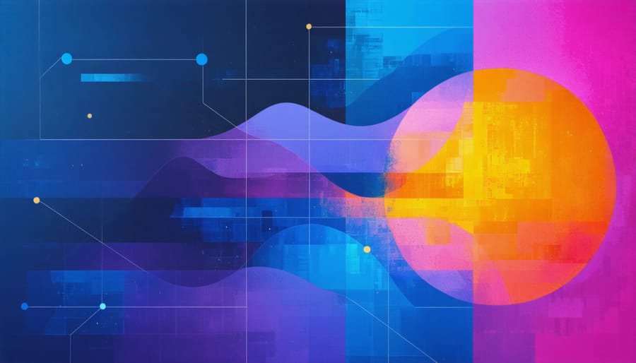 Infographic showing how blockchain technology traces recycled solar panel materials through the supply chain