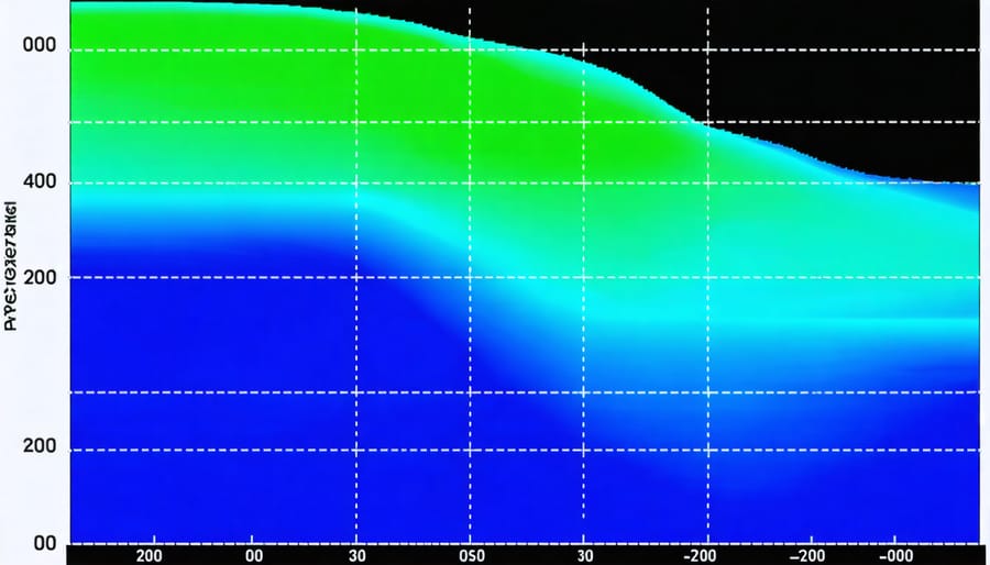 Line graph showing rapid efficiency gains of perovskite solar cells compared to silicon cells from 2009 to present