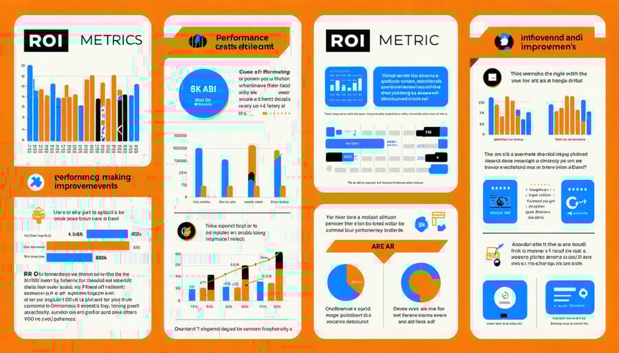 Graph displaying key performance indicators and financial benefits of AI-optimized solar systems