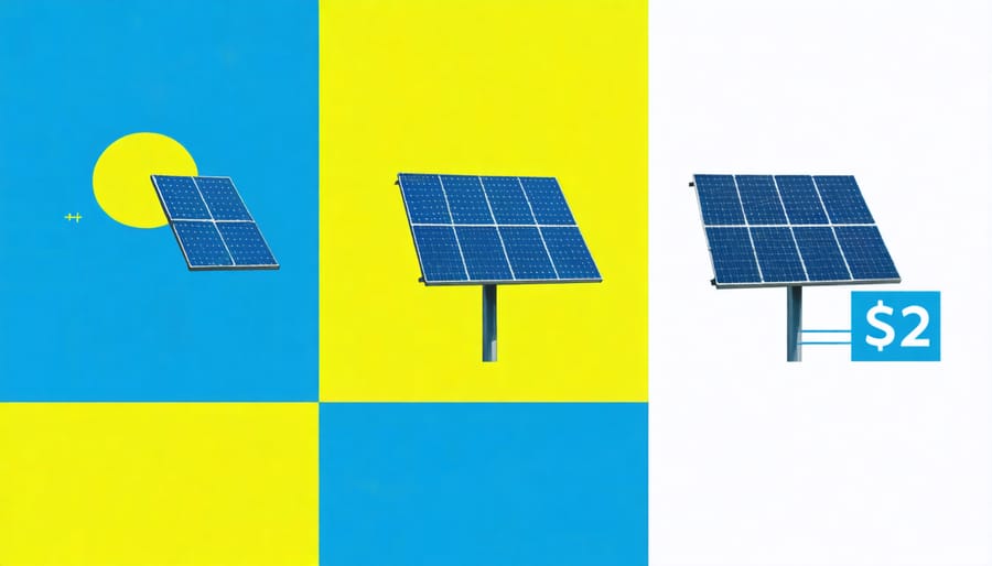 Visual representation of equity, reward, and debt crowdfunding models for solar projects
