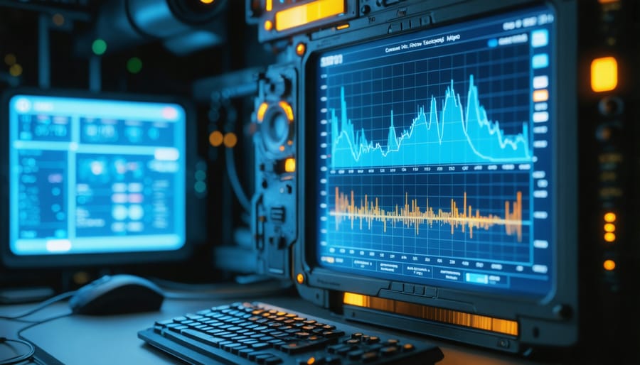 Solar monitoring display showing real-time energy production data
